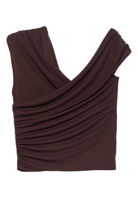 Brown Trixie top The andamane - women THE ANDAMANE | TM170761ATJP073DRKBRWN